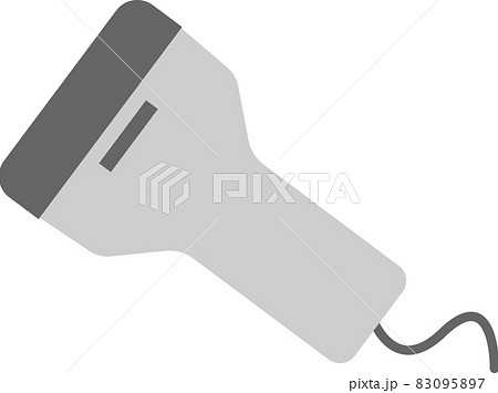 バーコードリーダーのイラスト素材