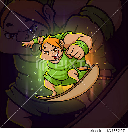 ターザン 男 人 男の人のイラスト素材