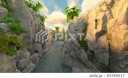 崖のイラスト素材集 ピクスタ