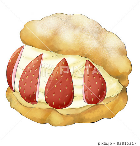 シュークリームのイラスト素材集 ピクスタ