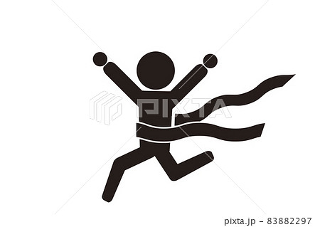 駅伝のイラスト素材