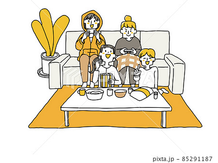 女子会のイラスト素材