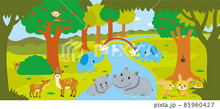 動物園のイラスト素材集 ピクスタ