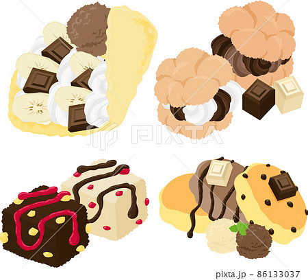 クレープのイラスト素材集 ピクスタ