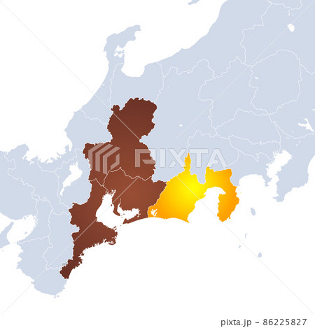 静岡県のイラスト素材