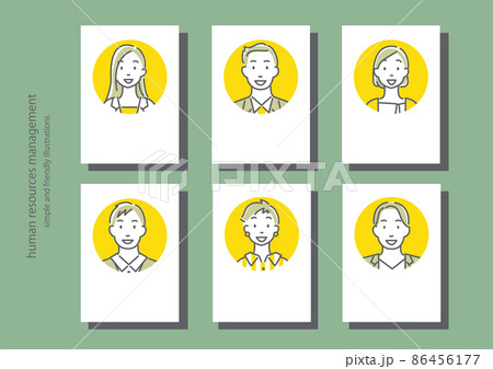 エントリーシートのイラスト素材