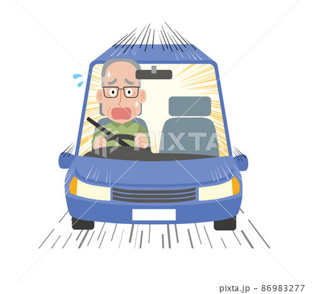 暴走車 イラストのイラスト素材