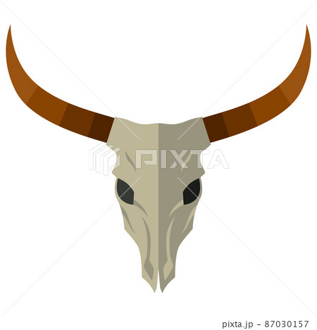 鹿の骨のイラスト素材