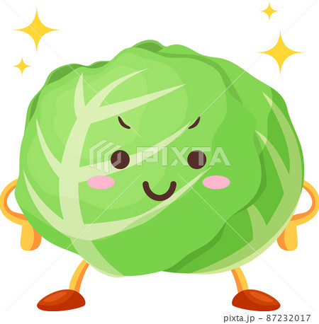 キャベツのイラスト素材集 ピクスタ