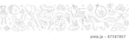 風船バレーのイラスト素材