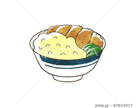 チキン南蛮のイラスト素材