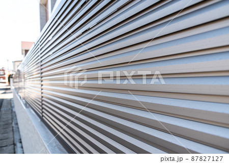 住宅エクステリア：アルミフェンスのイメージ