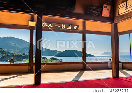 鞆の浦 仙酔島 観光地 弁天島の写真素材 - PIXTA
