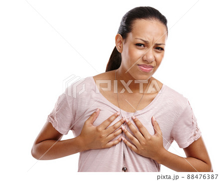 woman with chest shape - Stock Illustration [34726577] - PIXTA