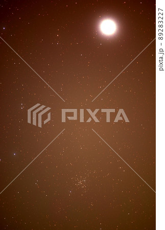 シリウス 星の写真素材