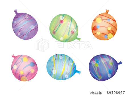 水風船のイラスト素材