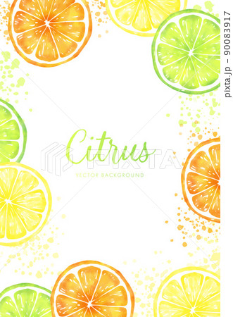 オレンジのイラスト素材