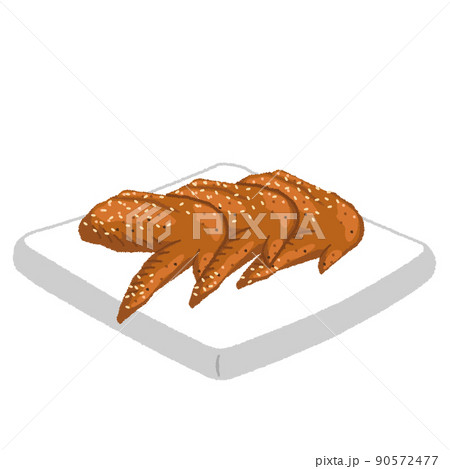 手羽先のイラスト素材