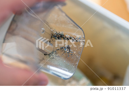 削りカス 鉛筆の写真素材