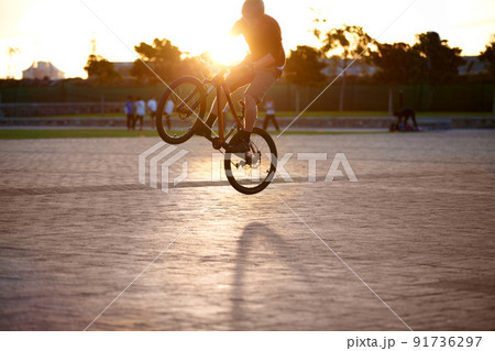 Bmx クール かっこいい 冷たいの写真素材