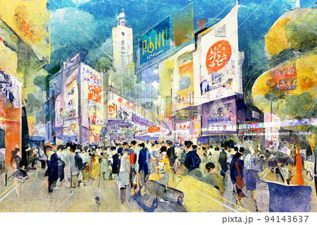秋葉原のイラスト素材集 ピクスタ
