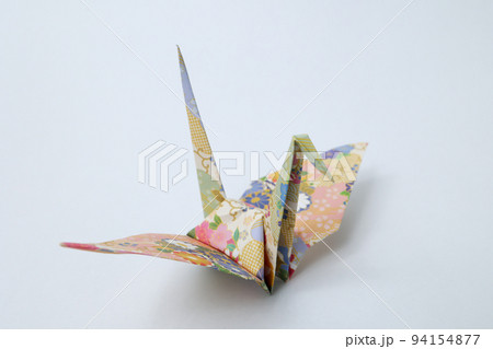 和柄おりがみの写真素材