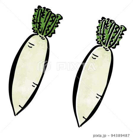 大根のイラスト素材集 ピクスタ