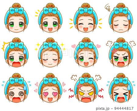 女性 お風呂 かわいい イラストのイラスト素材