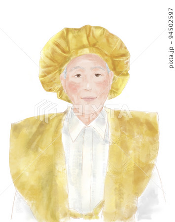 おじいちゃんのイラスト素材集 ピクスタ