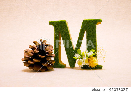 イニシャルオブジェの写真素材 - PIXTA