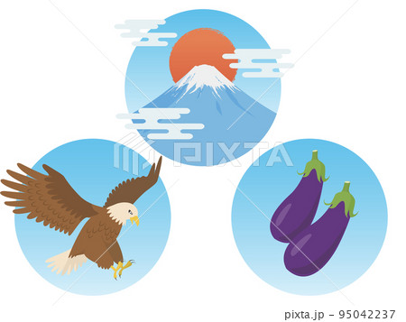 鷹のイラスト素材