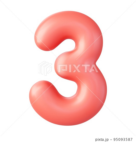 3の写真素材 - PIXTA