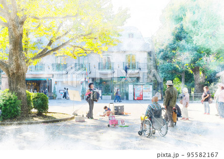 上野公園 上野のイラスト素材 - PIXTA