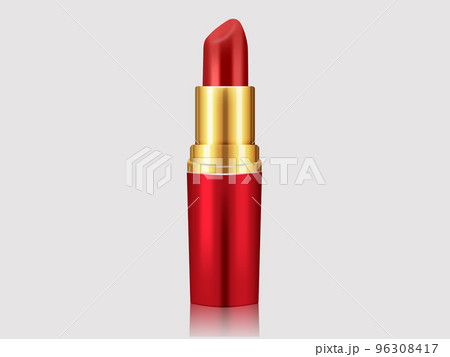 赤い唇 かっこいいのイラスト素材