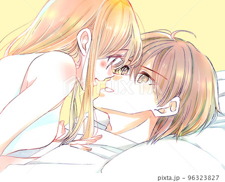 床ドンの写真素材