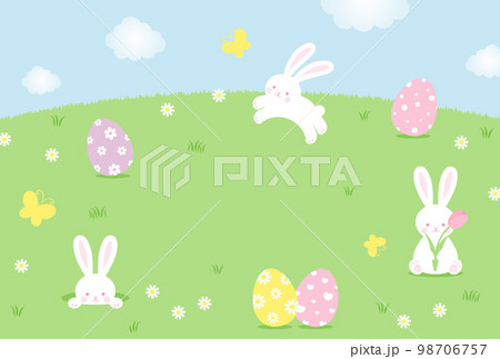 イースターバニーのイラスト素材 - PIXTA