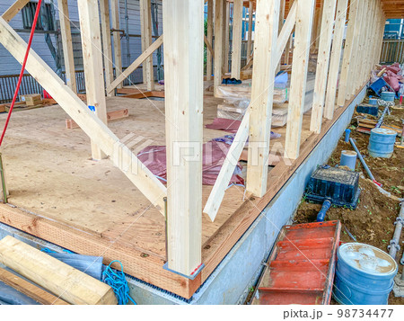 集合住宅の建築現場のイメージ