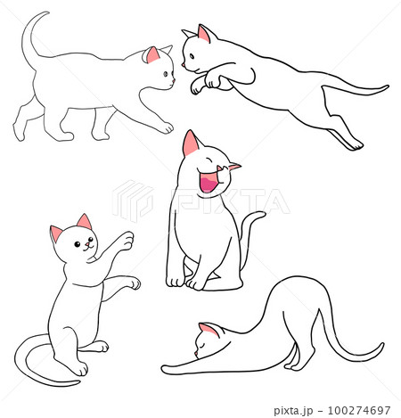 空飛ぶ猫 空 ねこのイラスト素材 - PIXTA