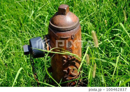 消火栓 レトロ 消防 昔の写真素材 - PIXTA