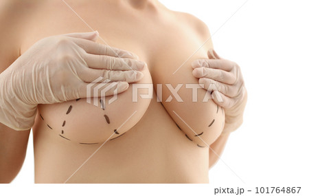 bust cup size side tan - Stock Illustration [102698015] - PIXTA