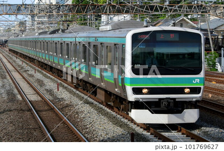 E231系常磐線快速 常磐線 常磐快速線 E231系 電車の写真素材 - PIXTA