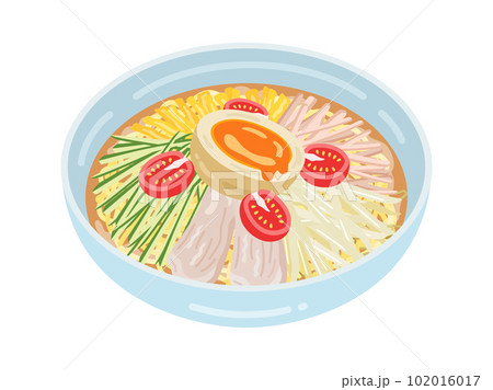 冷麺のイラスト素材 - PIXTA