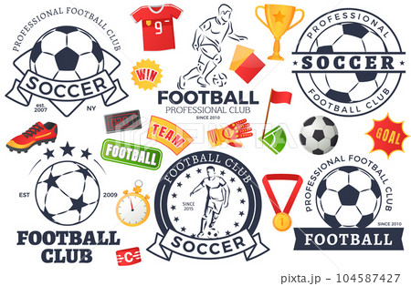 Football Accessories Royalty Free SVG, Cliparts, Vectors, and Stock  Illustration. Image 4600101.