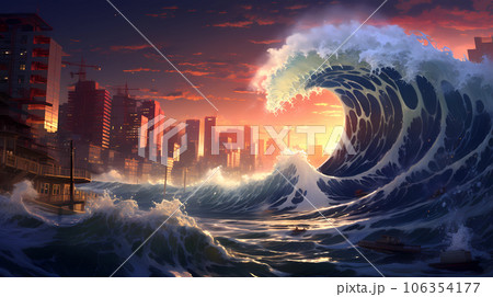 Ai Tsunami by NateKeith on DeviantArt
