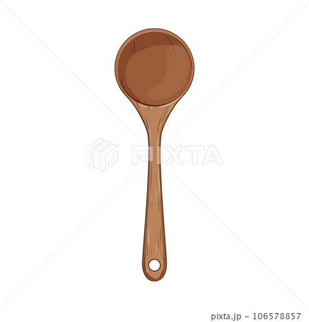 Popsicle Wood Sticks in Realistic Vector Illustration Isolated on