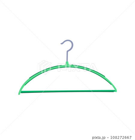 Mens And Womans Clothes On Hangers Vector Illustration Isolated On White  Background Wearing Apparel Hang On A Shelf Stock Illustration - Download  Image Now - iStock