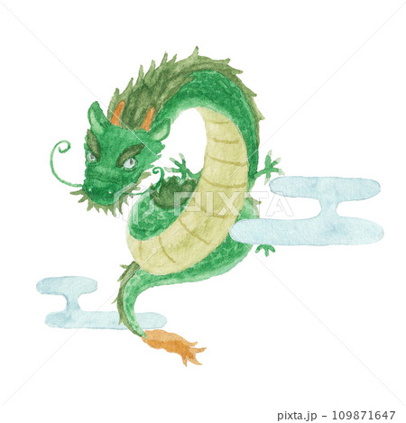 伝説 龍 イラスト 幻獣のイラスト素材 - PIXTA
