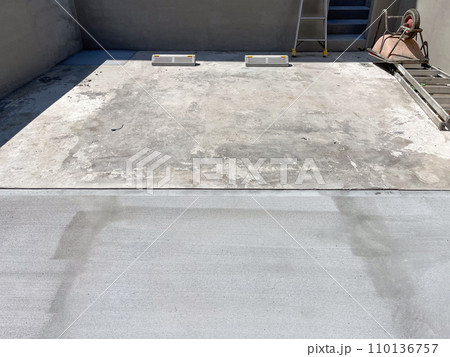 新築一戸建て住宅の基礎工事のイメージ