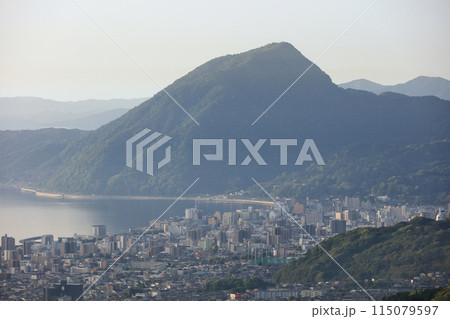 高崎山 別府湾 景色 大分の写真素材 - PIXTA