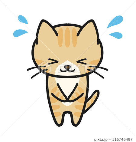 トラ猫イラストのキャットフード トラ猫イラストのキャットフード キャットフード